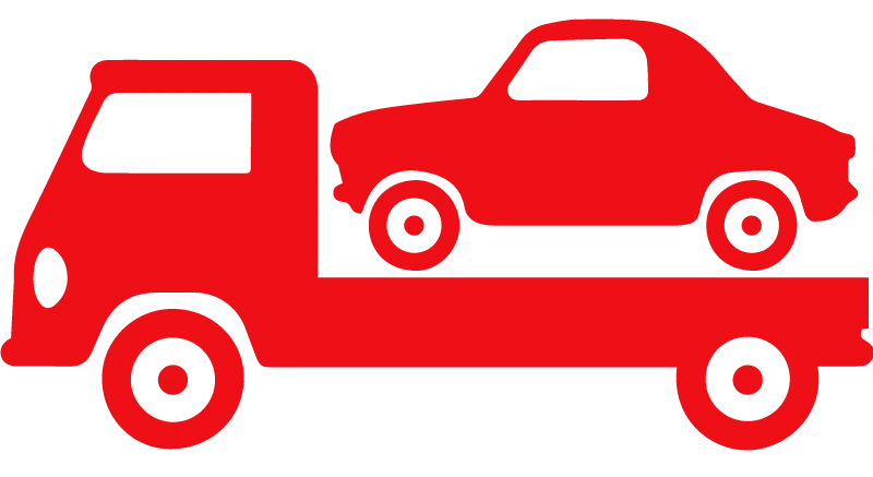 Flatbed Towing Icon