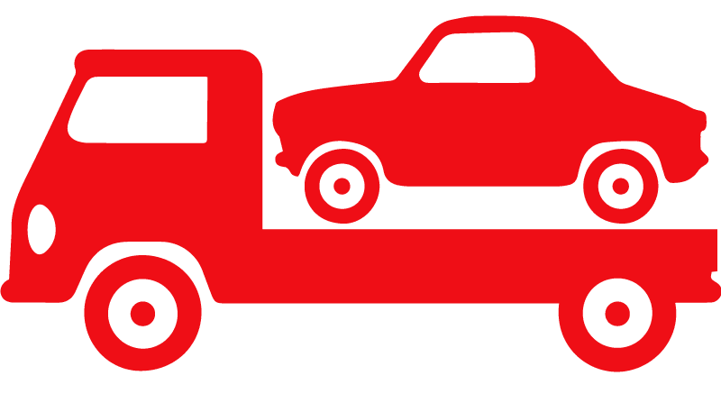 Flatbed Towing Icon