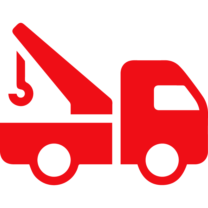 heavy duty towing Calgary commercial truck icon