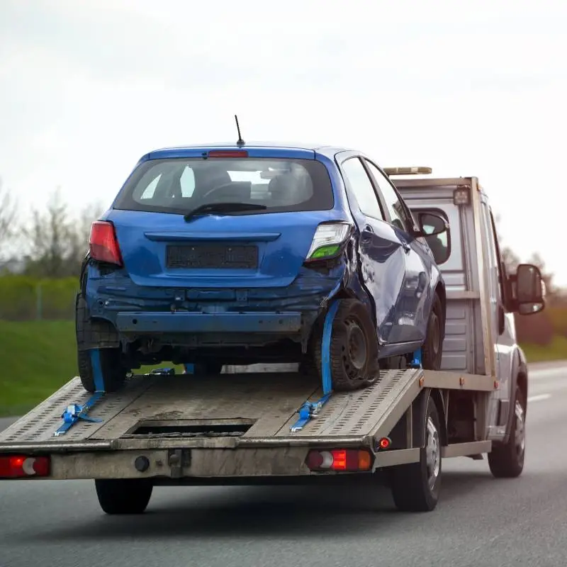 Tow Truck Calgary free junk car pickup using flatbed towing service in Calgary